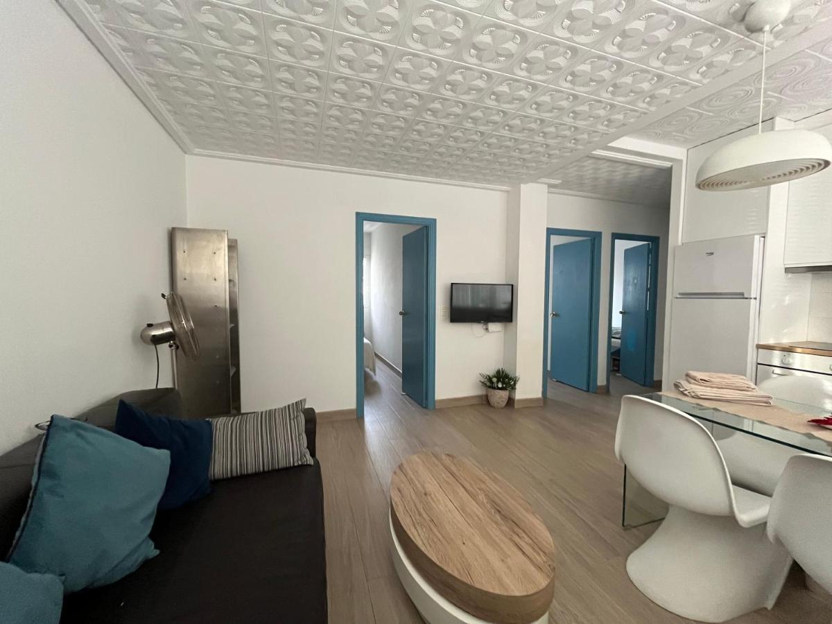Modernized 3-Bedroom Flat 500M To The Beach Valencia Eksteriør billede
